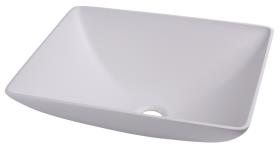 Kvadratisk håndvask hvid, mål: 400x300mm H135mm