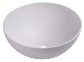 Washbasin round white, dimension: ø 300 mm, H 135 mm