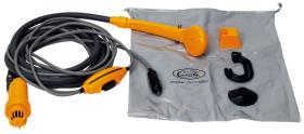 Outdoor shower 12V with immersion pump and switcher