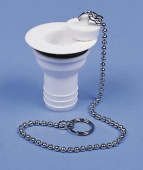 Water drain set straight - hose 1", drain opening 31 mm
