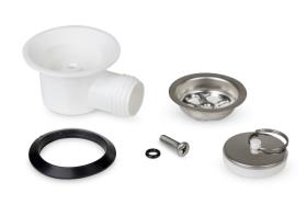 Ablauf gewinkelt f.39mm Ö