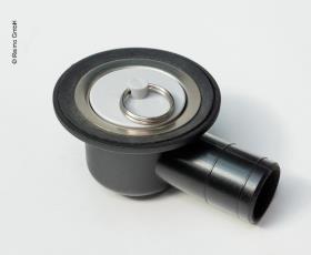 Vandudtag 39 mm vinklet med stik