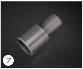 Sewage pipe system 28 mm