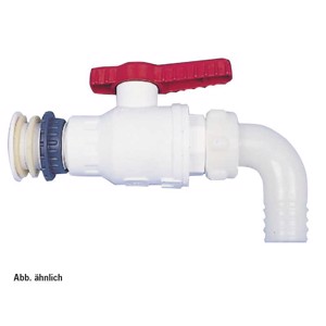 Flow tap 1" 25mm made of plastic, loose