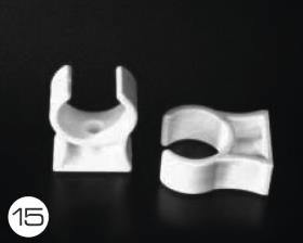 Rørklemmer til 28 mm kloaksystem