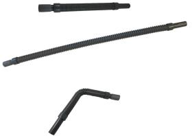 Fleksibelt adapter system til tømning fra spildevandstanken