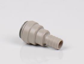 Kobling med slangemundstykke - fra 15 mm til 1/2"
