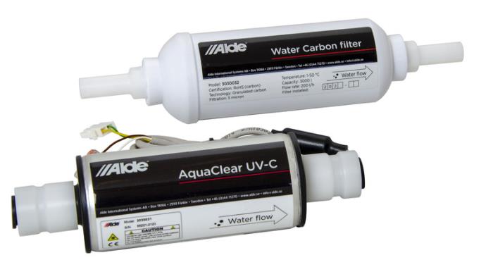 Vandfiltersæt ALDE Aqua Clear UV-C LED / Kulfilter sæt