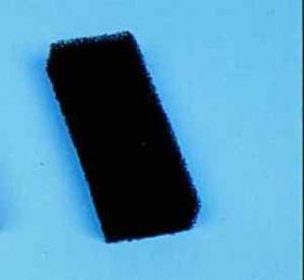 Replacement filter for toilet ventilation
