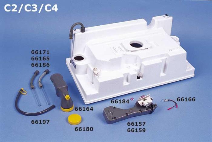 Sikring 3A til PP C2 / C3 / C4 d C200CW