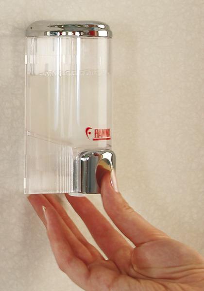 Dispenser til sæbe / shampoo, 0,2 liter