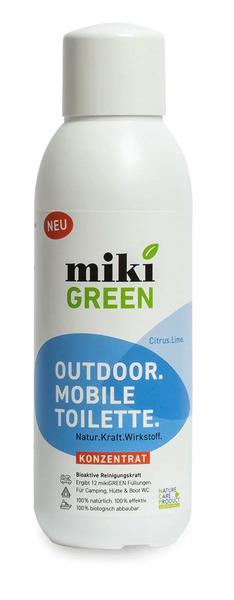 MikiGREEN Outdoor. Mobilt toilet - koncentrat