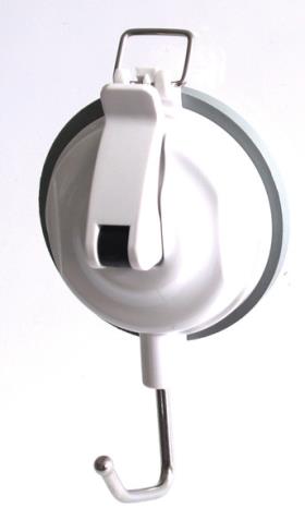 Suction hook, white up to 5kg, diameter 56mm