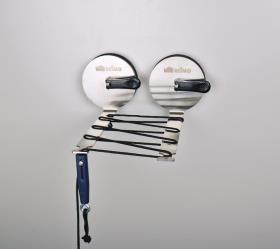 multifix clothesline incl.2 suction holders,