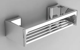 Hylde 320x100x84mm, forkromet rustfrit stål