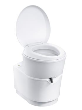 Cassette toilet C223-S flush electric white 18L