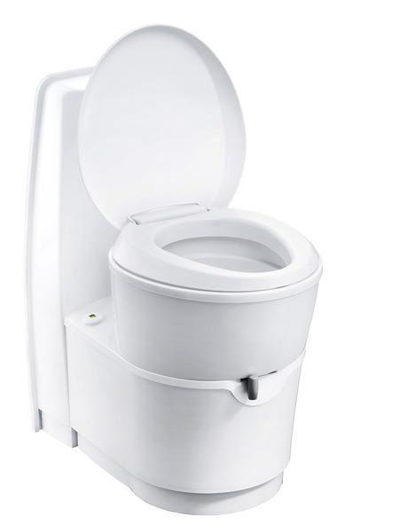 Kassett toilet C223-CW, hvid, balsam manuel, 18L