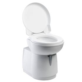 Cassette toilet C263-CS flushing electric, plastic white