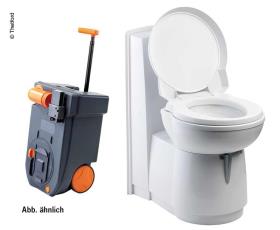 Kassett toilet C263-CSL elektrisk plast hvid