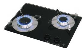 Komfur 2 flammer B380x T280x H47 + 100mm