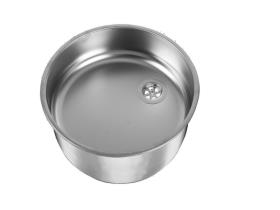 Waschbecken Edelst.rund