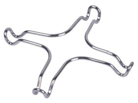 Stove cross stand for camping gas stove, 14 x 14 cm, 2 pieces