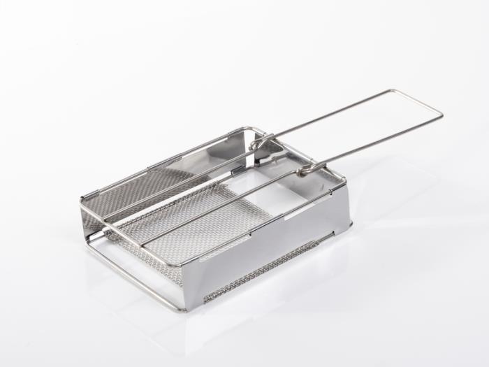 Foldbar sandwichmaskine i rustfrit stål