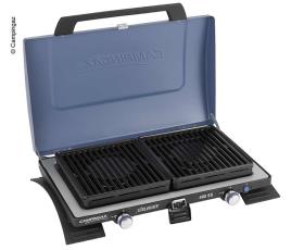 2-burner cooker Xcelerate cooker 400SG with 2-piece grill attachment