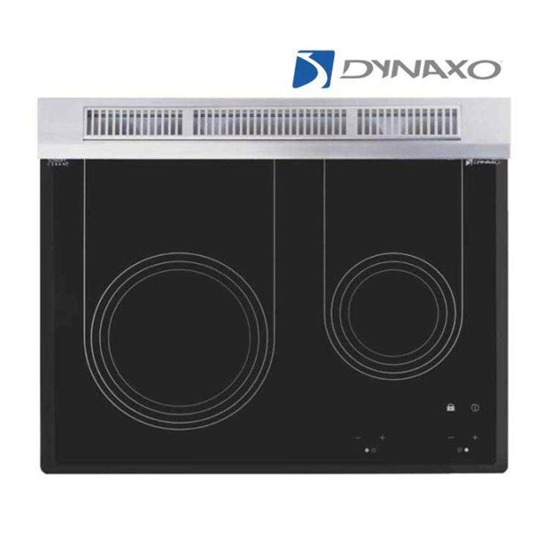 Ceran-Kochfeld 545x450mm Gas 2flammig, kein Kamin notwendig