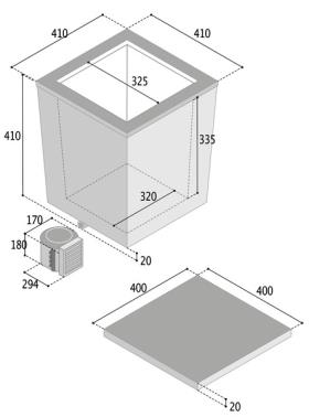 Toplader Kühlbox TL37