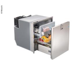 Skabskøleskab 65L Inox 12 / 24V DC, frostfri