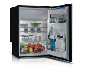 Vitrifrigo kompressorkøleskab 115 l + 17,5 l, sort, 45 W.