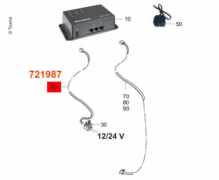 Anschlusskabel 12/24V