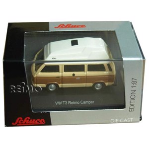 modelcar VW T3 Bus Camper, Reimo with high roof