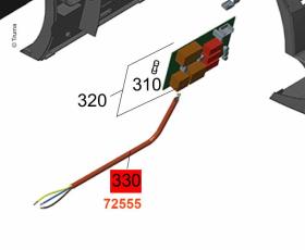 Kabel 230V 1,6 m