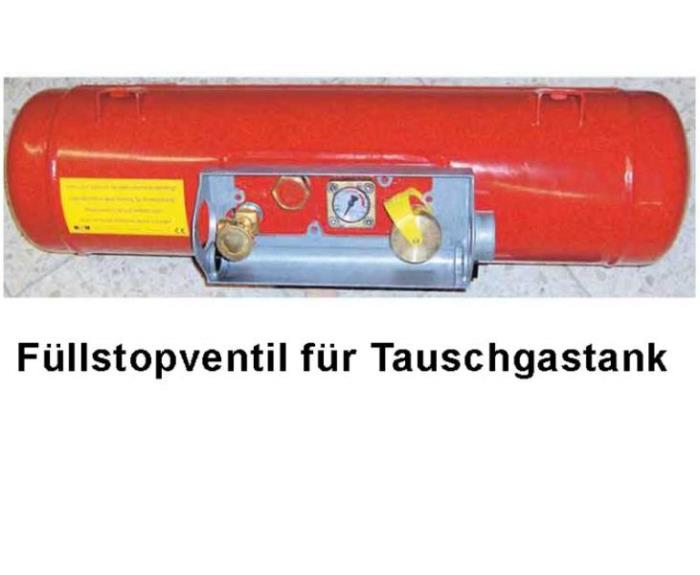 Füllstop Tauschgastank