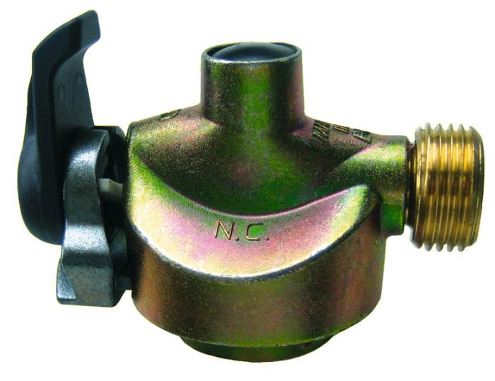 Gas regulator adapter clip-on 21mm