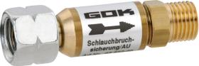 Hose rupture protection 50mbar