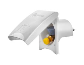 Truma gas fuse socket, real white