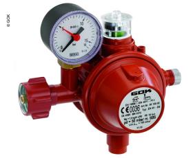 Gas regulator EN61-DS 1,5kg / h 29mbar KLF x G1 / 4LH-KN TAE UEDS Mand