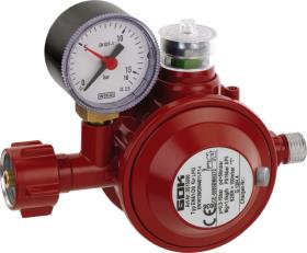 Gas pressure controller 50mbar with thermic cut-off