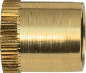 Reinforcement sleeve brass f. 8 copper gas tube