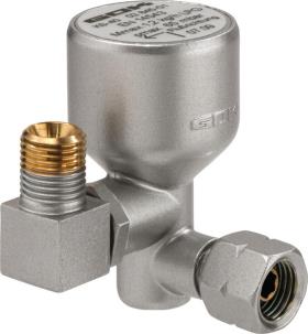 Tilt protection valve for terrace heater