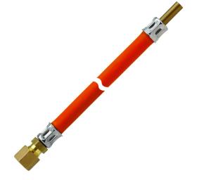 Marine gas hose 40cm, RVS8 x RST8x400mm