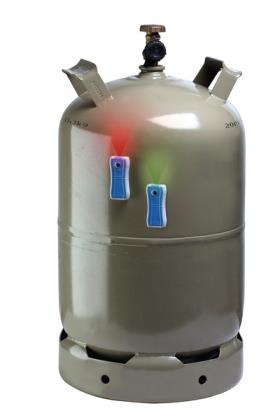 indikator gas cylinder niveau