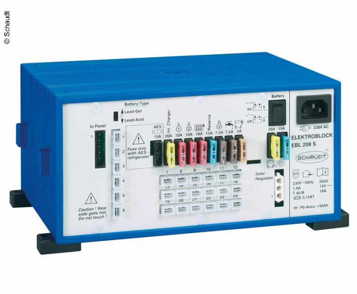 Strømaggregat 211 + LT453 f.AGM-batterier