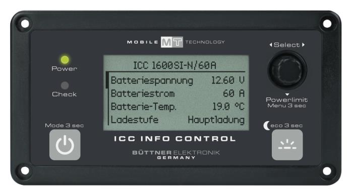 ICC Info Control, 130x70x35 mm