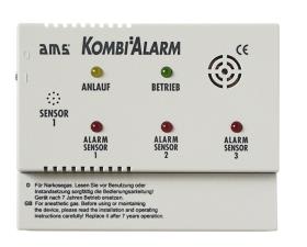 Gas alarm device AMS combination alarm 12V