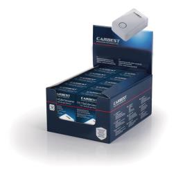 Display til gasadvarselsanordning GasCUBE Alarm 12V hvid mat