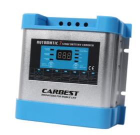 Oplader 15A 12V 7-trins switch mode carbest